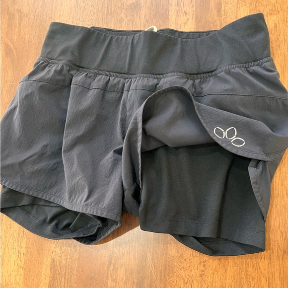 REI Elastic Waist High Rise Black Running Shorts w/Liner Women's Size Small - Picture 5 of 6